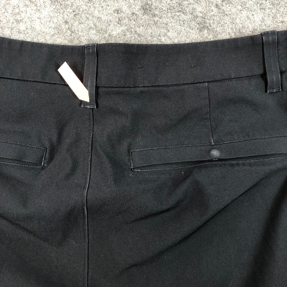Lululemon ABC Mens 34 Black Technical Slim Fit Golf Casual Pants Athletic Gym - Picture 12 of 13